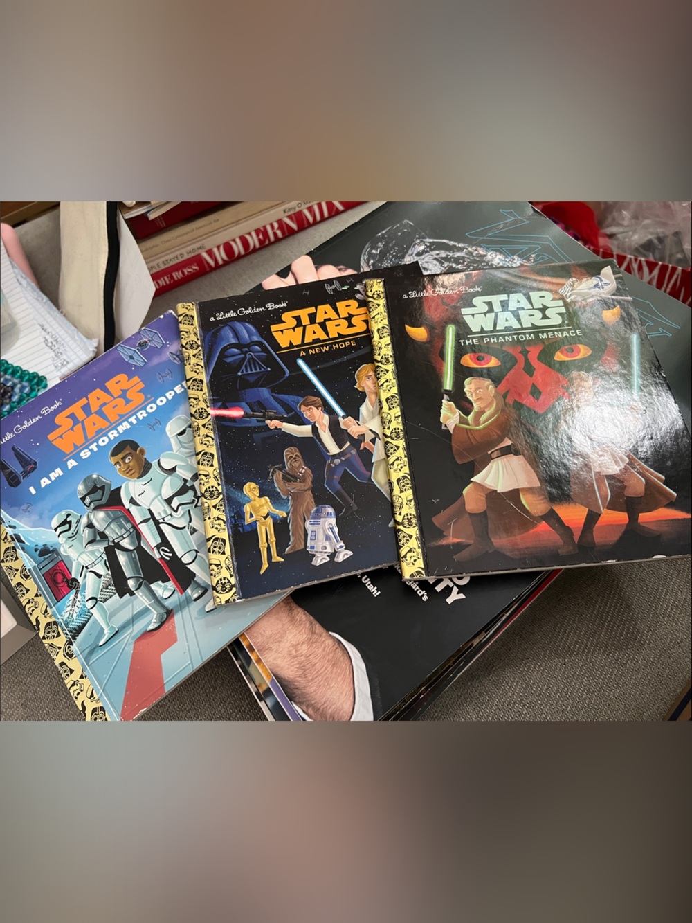 Star Wars Book Bundle: 1 I Am a Stormtrooper, A New Hope and The Phantom Menace